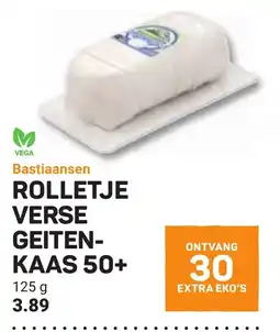 Ekoplaza Bastiaansen Rolletje verse geitenkaas 50+ aanbieding