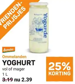 Ekoplaza Ommelanden Yoghurt aanbieding