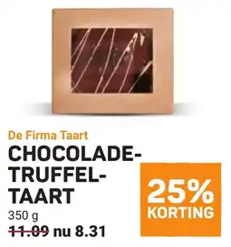 Ekoplaza Chocolade- truffeltaart aanbieding