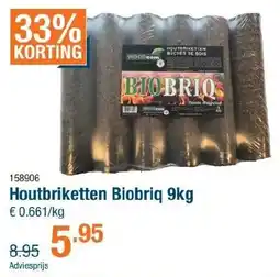 Cevo Houtbriketten Biobriq aanbieding