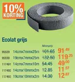 Cevo Ecolat grijs aanbieding