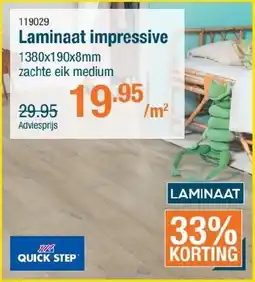Cevo Laminaat impressive aanbieding