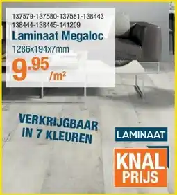 Cevo Laminaat Megaloc aanbieding