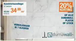 Cevo Kunststofwandtegel aanbieding