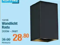 Cevo Wandlicht Radu aanbieding