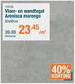 Cevo Vloer- en wandtegel Arenisca marengo aanbieding