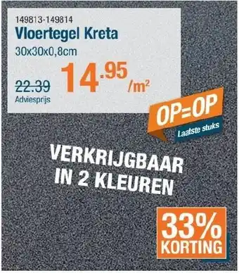 Cevo Vloertegel Kreta aanbieding