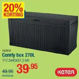 Cevo Comfy box aanbieding