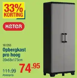 Cevo Opbergkast pro hoog aanbieding