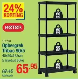 Cevo Opbergrek Tribac 90/5 aanbieding