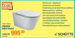 Cevo Japanse toilet Cesari aanbieding