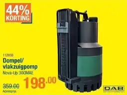 Cevo Dompel/ vlakzuigpomp aanbieding