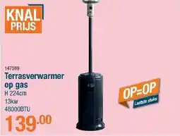 Cevo Terrasverwarmer op gas aanbieding