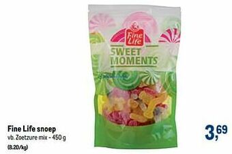 Makro Fine life snoep zoetzure mix aanbieding