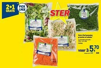 Makro Gesneden peterselie aanbieding