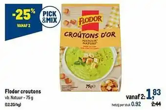 Flodor croutons natuur