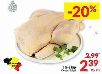 Intermarché Hele kip aanbieding