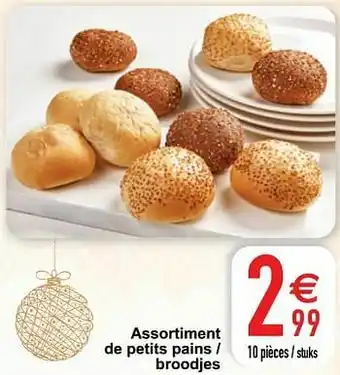 Cora Assortiment de petits pains - broodjes aanbieding