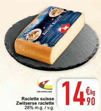 Cora Raclette suisse zwitserse raclette aanbieding
