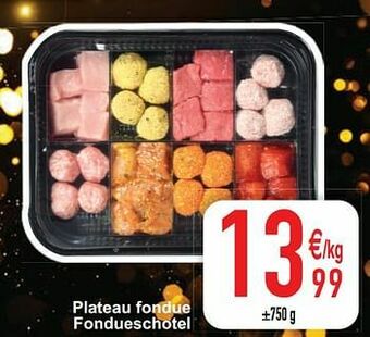 Cora Plateau fondue fondueschotel aanbieding