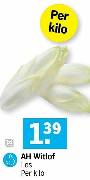 Albert Heijn Ah witlof aanbieding
