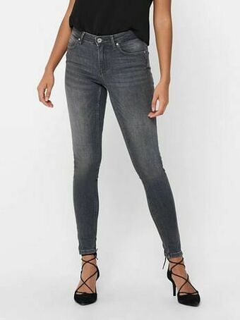 Only Broek Only Jeans Skinny - Grijs