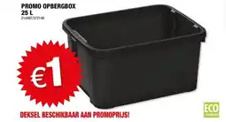 Hubo Sunware Nesta opbergbox 24l zwart aanbieding