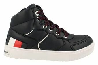 Berca Shoes Tommy Hilfiger Bottine Jongens Maat 30/34 Trens Sneaker High - Blauw aanbieding