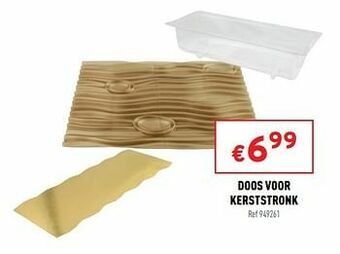 Doos voor kerststronk
