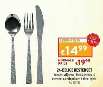 24-delige bestekset