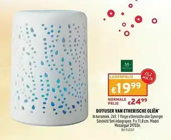Mességué diffuser van etherische oliën