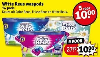 Kruidvat Witte reus waspods aanbieding