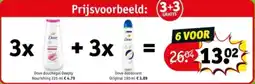 Kruidvat Dove douchegel deeply nourishing aanbieding