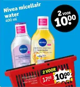 Kruidvat Nivea micellair water aanbieding