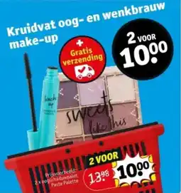 Kruidvat Kruidvat oog- en wenkbrauw make-up aanbieding