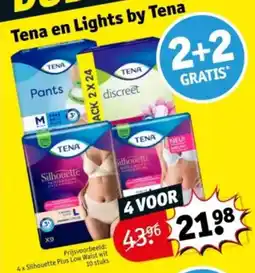 Kruidvat Tena en Lights by Tena aanbieding