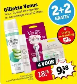 Kruidvat Gillette Venus aanbieding