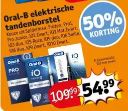 Kruidvat Oral-B elektrische tandenborstel aanbieding
