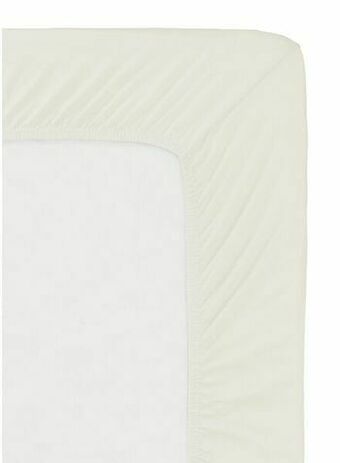 HEMA HEMA Hoeslaken - Jersey Katoen Ecru (ecru) aanbieding