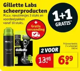 Kruidvat Gillette Labs scheerproducten aanbieding