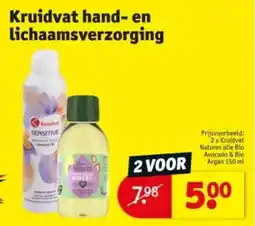 Kruidvat Kruidvat hand- en lichaamsverzorging aanbieding