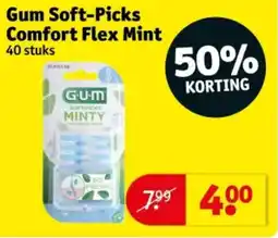 Kruidvat Gum Soft-Picks Comfort Flex Mint aanbieding