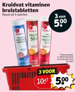Kruidvat Kruidvat vitaminen bruistabletten aanbieding