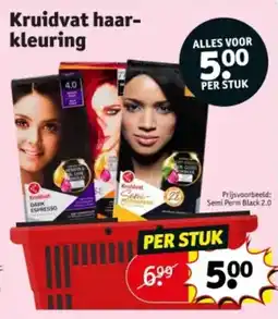 Kruidvat Kruidvat haar- kleuring aanbieding