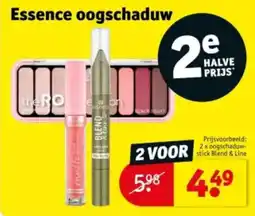 Kruidvat Essence oogschaduw aanbieding