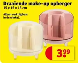 Kruidvat Draaiende make-up opberger aanbieding