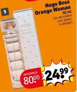 Kruidvat Hugo Boss Orange Woman aanbieding