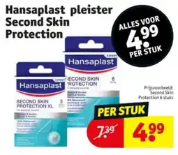 Kruidvat Hansaplast pleister Second Skin Protection aanbieding