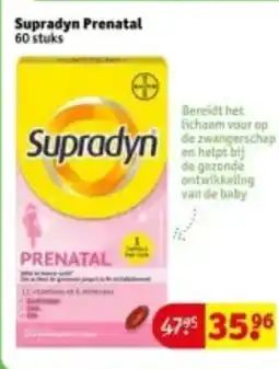 Kruidvat Supradyn Prenatal aanbieding