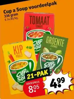 Kruidvat Cup a Soup voordeelpak aanbieding